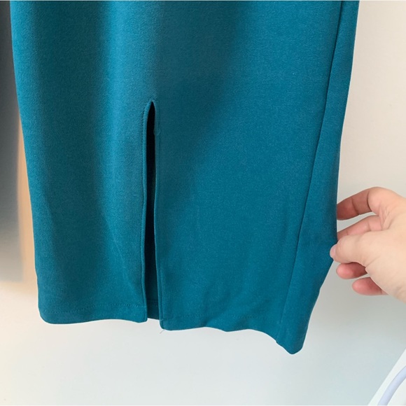 Happily Grey Women's Wide Leg Dress Trouser Pants - Turquoise size 9 - Picture 7 of 14